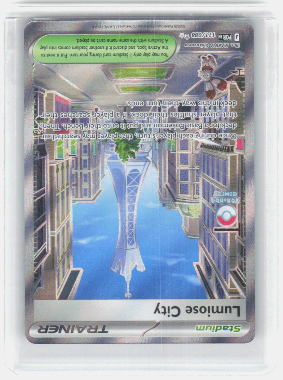 Lumiose City Holo Ultra Rare ME03: Perfect Order 111/088 NM