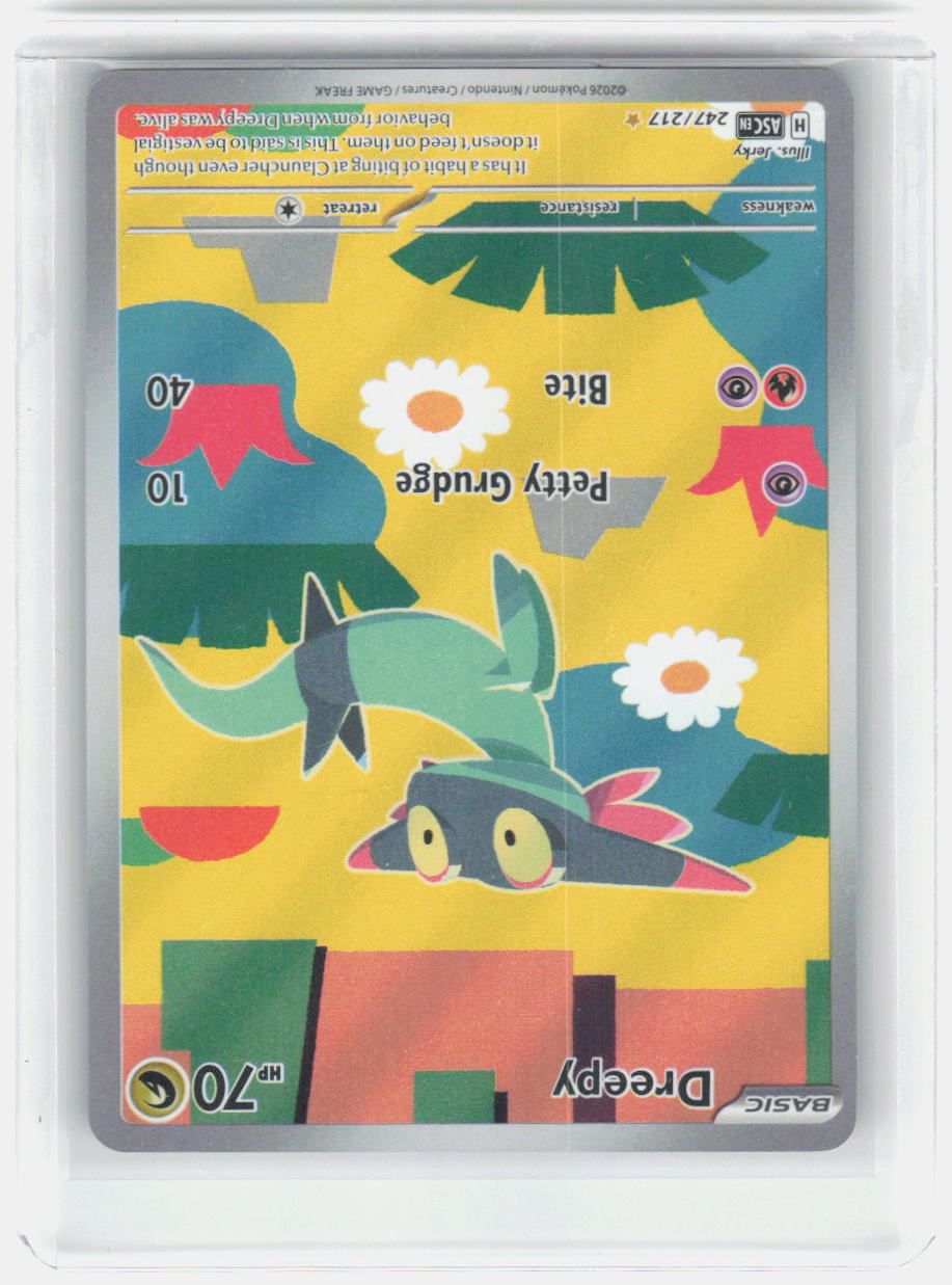 Dreepy Holo Illustration Rare ME: Ascended Heroes 247/217 NM