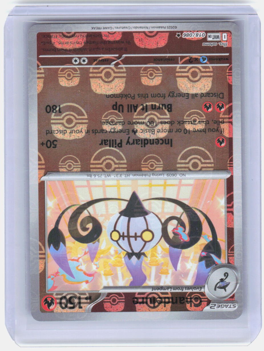Chandelure (Master Ball Pattern) Holo 