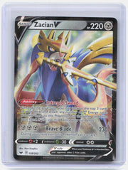 Zacian V Holo Ultra Rare SWSH01: Sword & Shield Base Set 138/202 NM