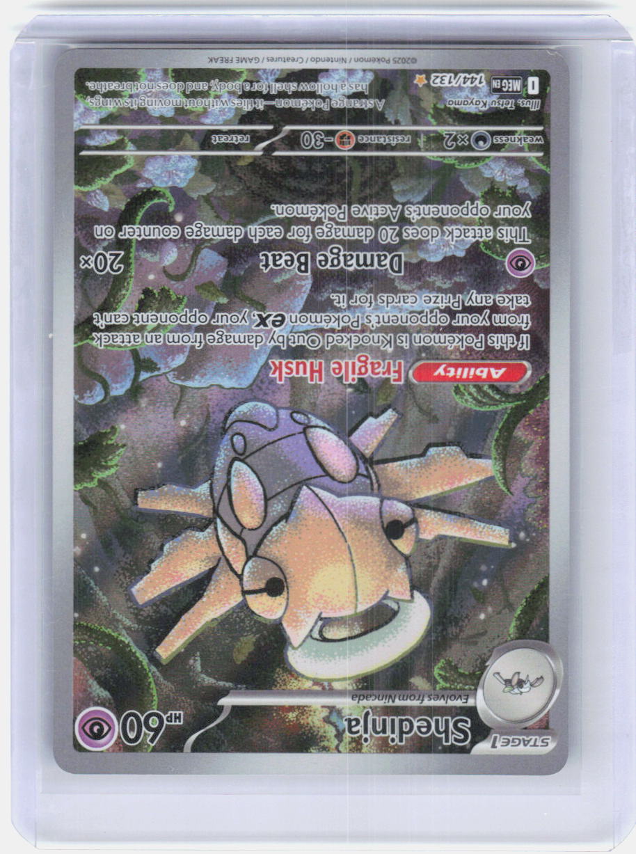 Shedinja - Holo Illustration Rare ME01: Mega Evolution 144/132 NM