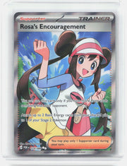 Rosa's Encouragement Holo Ultra Rare ME03: Perfect Order 114/088 NM
