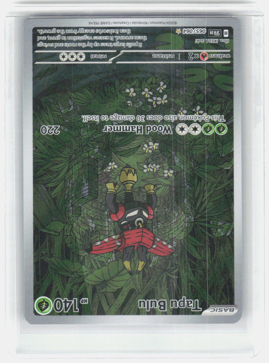 Tapu Bulu Holo Illustration Rare SV: Shrouded Fable 065/064 NM