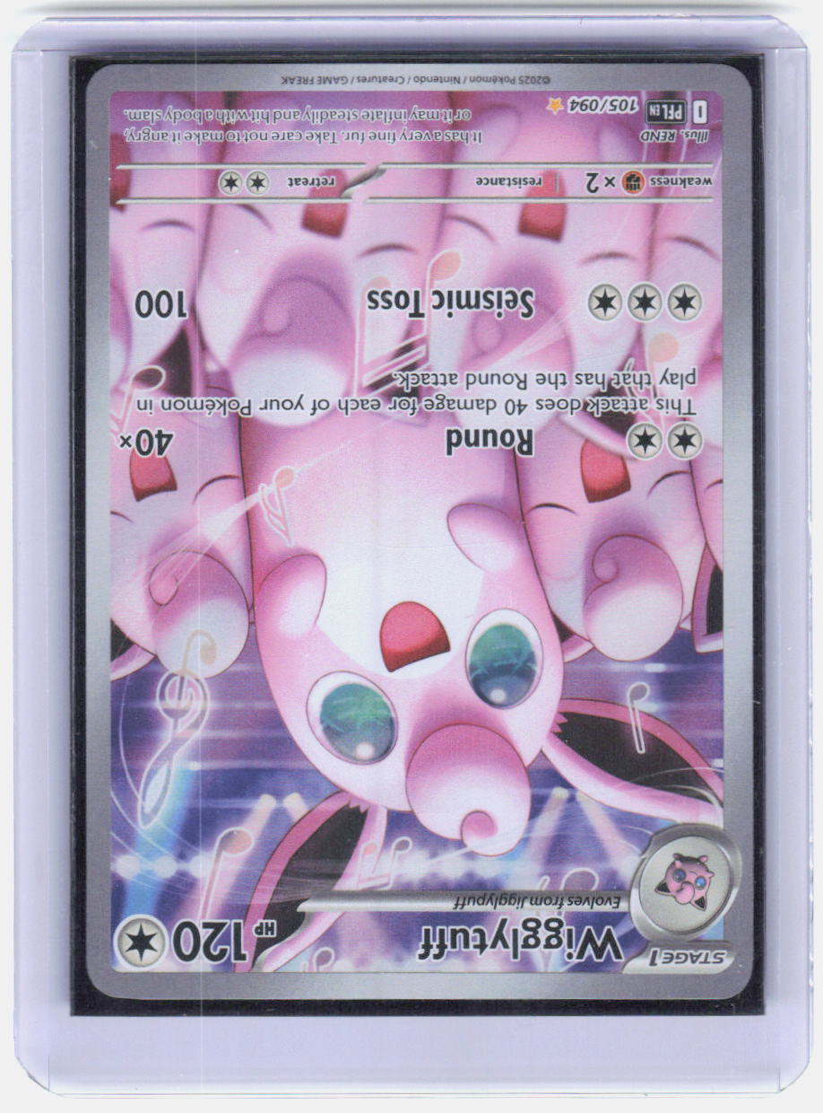 Wigglytuff Holo Illustration Rare ME02: Phantasmal Flames 105/094 NM