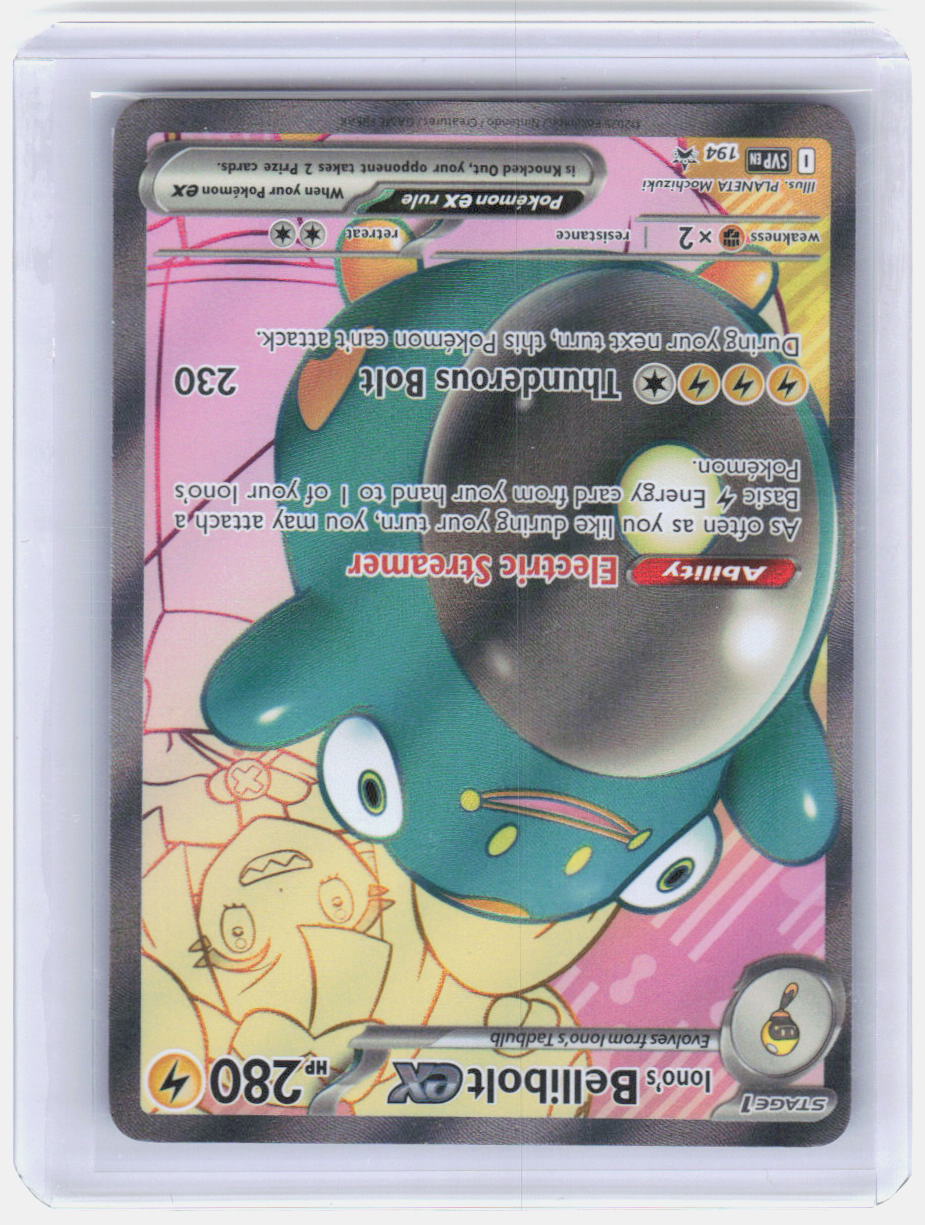 Iono's Bellibolt ex - Holo Promo SV: Scarlet & Violet Promo Cards 194 NM