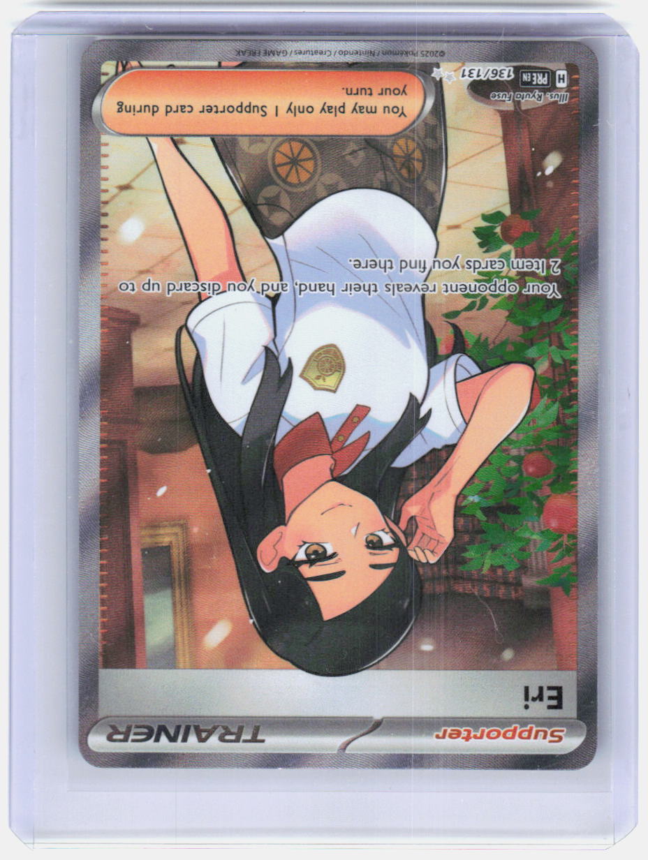 Eri Holo Ultra Rare SV: Prismatic Evolutions 136/131 NM