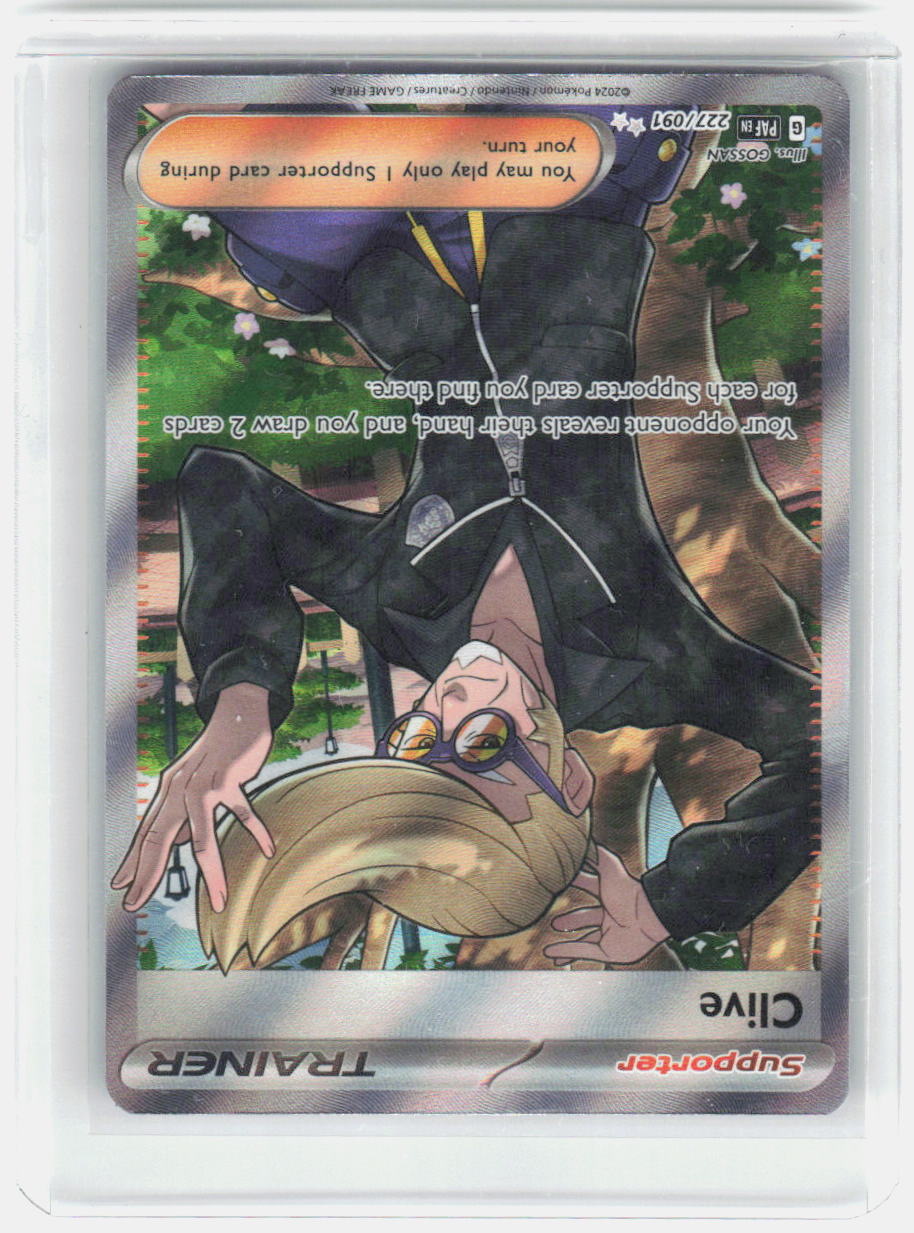Clive Holo Ultra Rare SV: Paldean Fates 227/091 NM