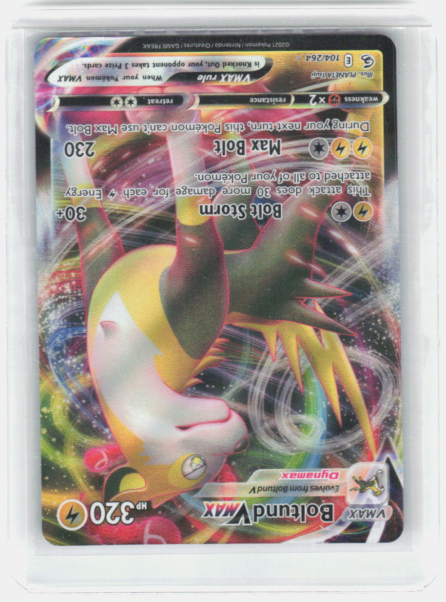 Boltund VMAX Holo Ultra Rare SWSH08: Fusion Strike 104/264 NM