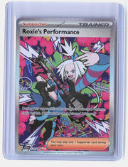 Roxie's Performance Holo Special Illustration Rare ME04: Chaos Rising 121/086 NM