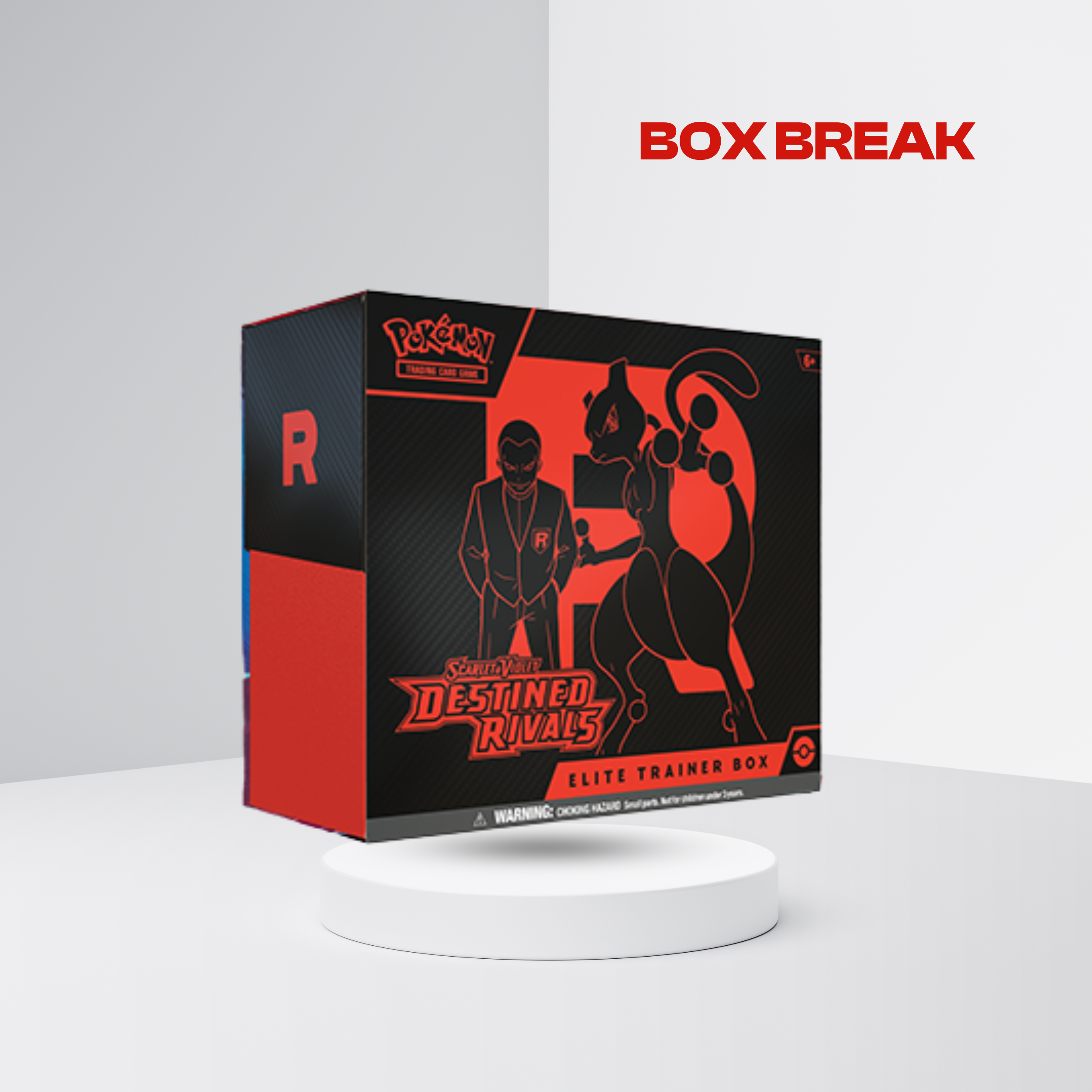 Destined Rivals Elite Trainer Box  ( BOX BREAK )  LIMIT 1 PER PERSON