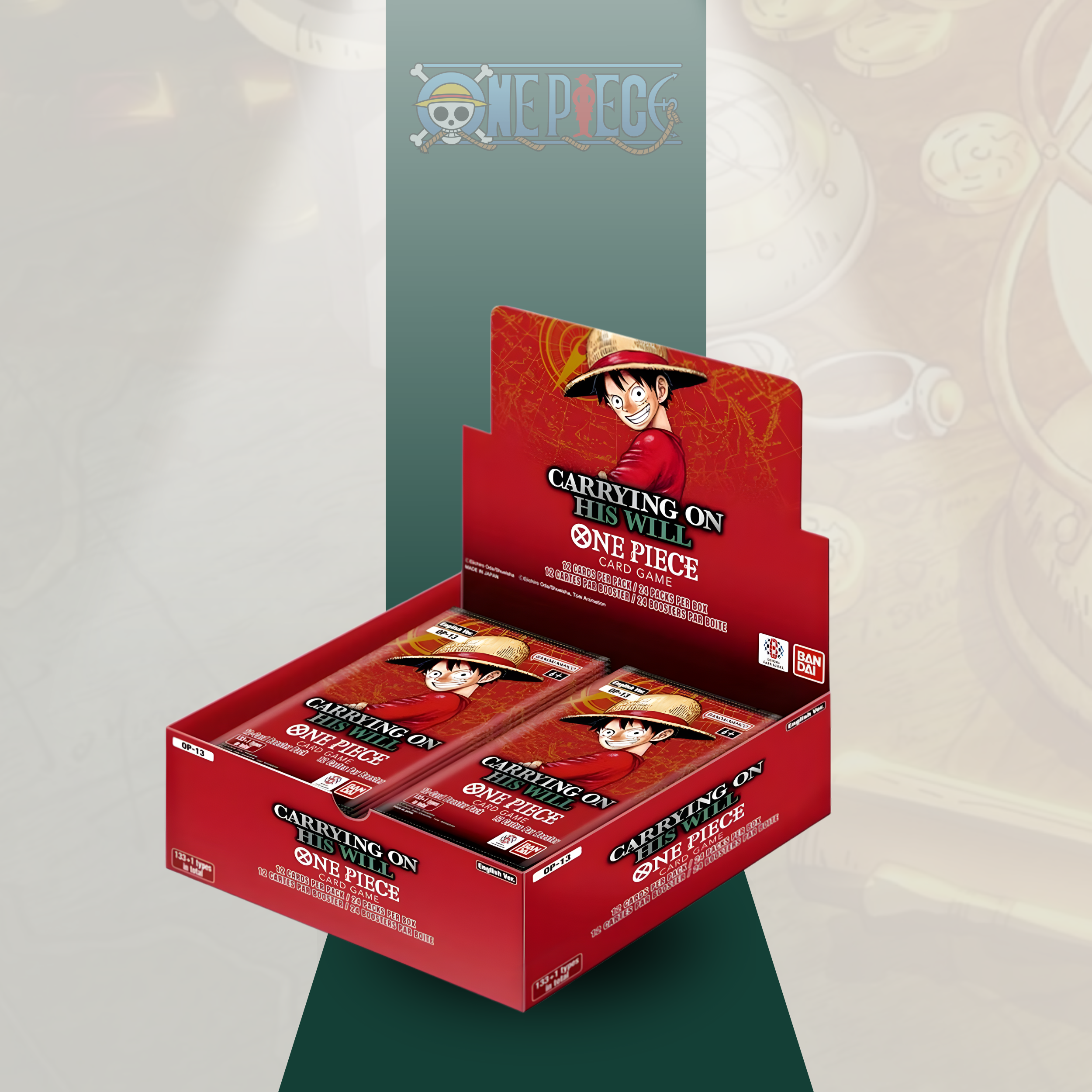 PREORDER- One Piece - Carrying On His Will (OP-13)