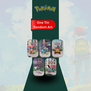 PRE ORDER: Lumiose City mini tin( One tin random art )