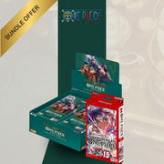 Bundle Offer One Piece TCG - Two Legends Booster Box (OP-08) + Edward Newgate Starter Deck (ST-15)