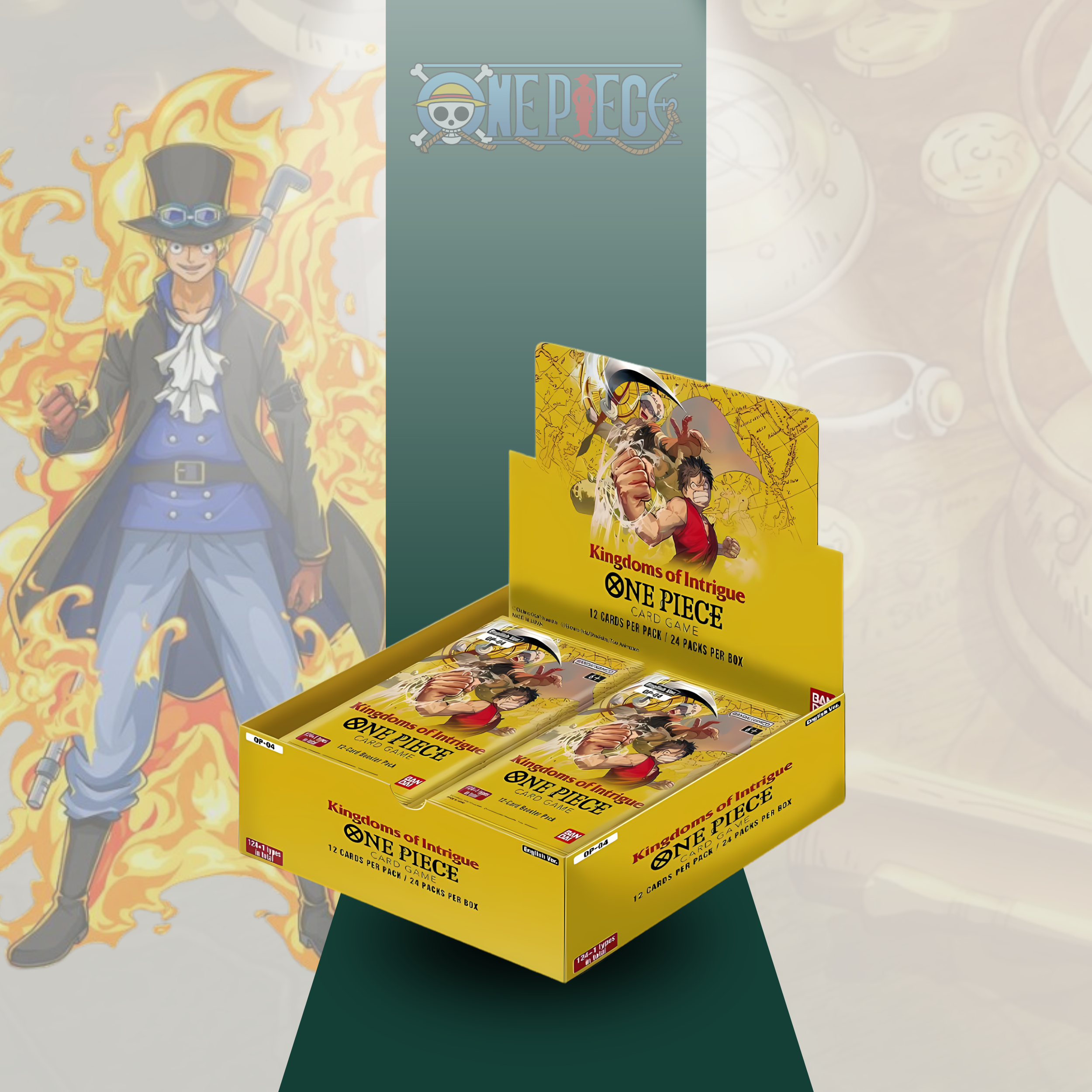 One Piece - Kingdoms of Intrigue Booster Box (OP-04)