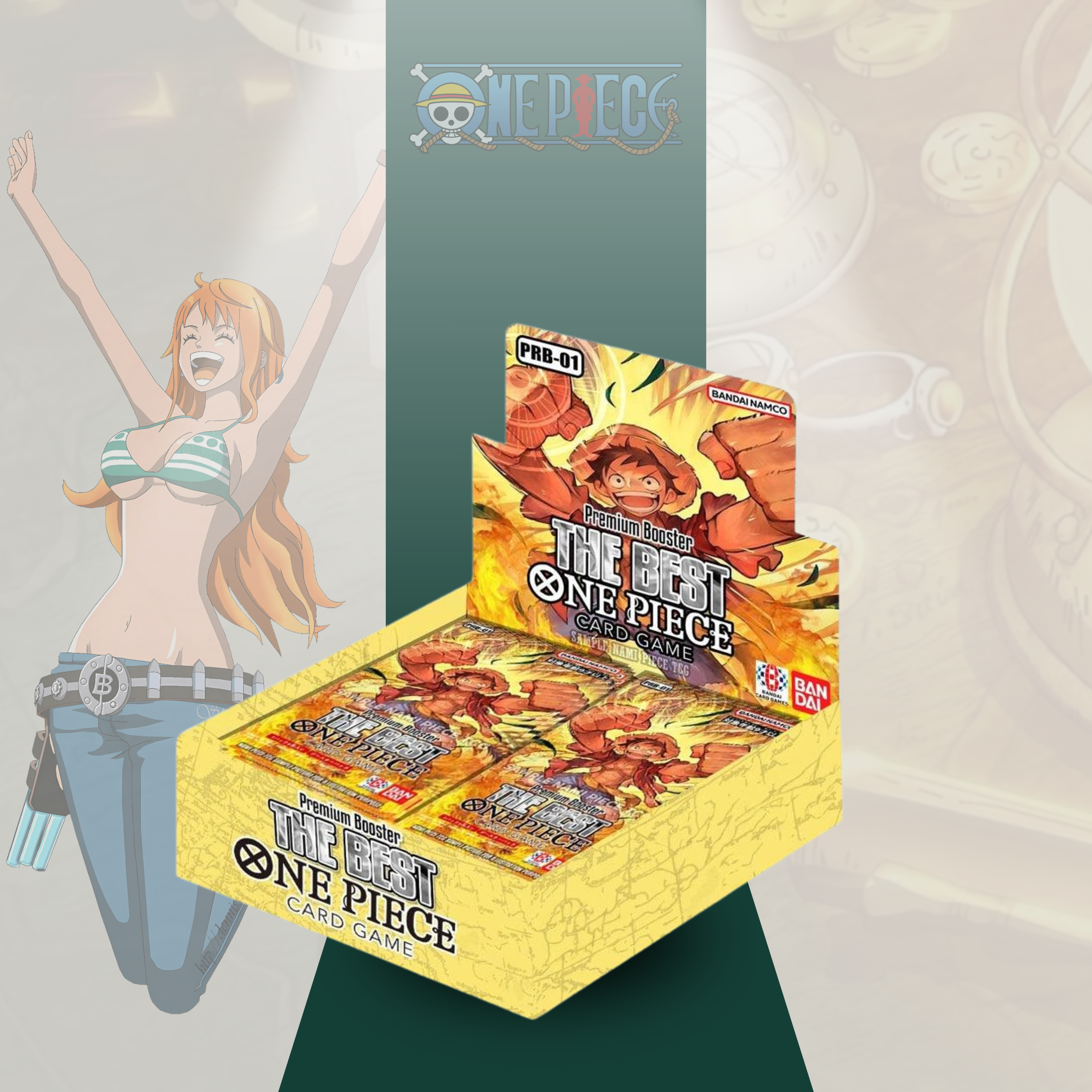 One Piece Card Game Premium Booster Box - The Best - [PRB-01]