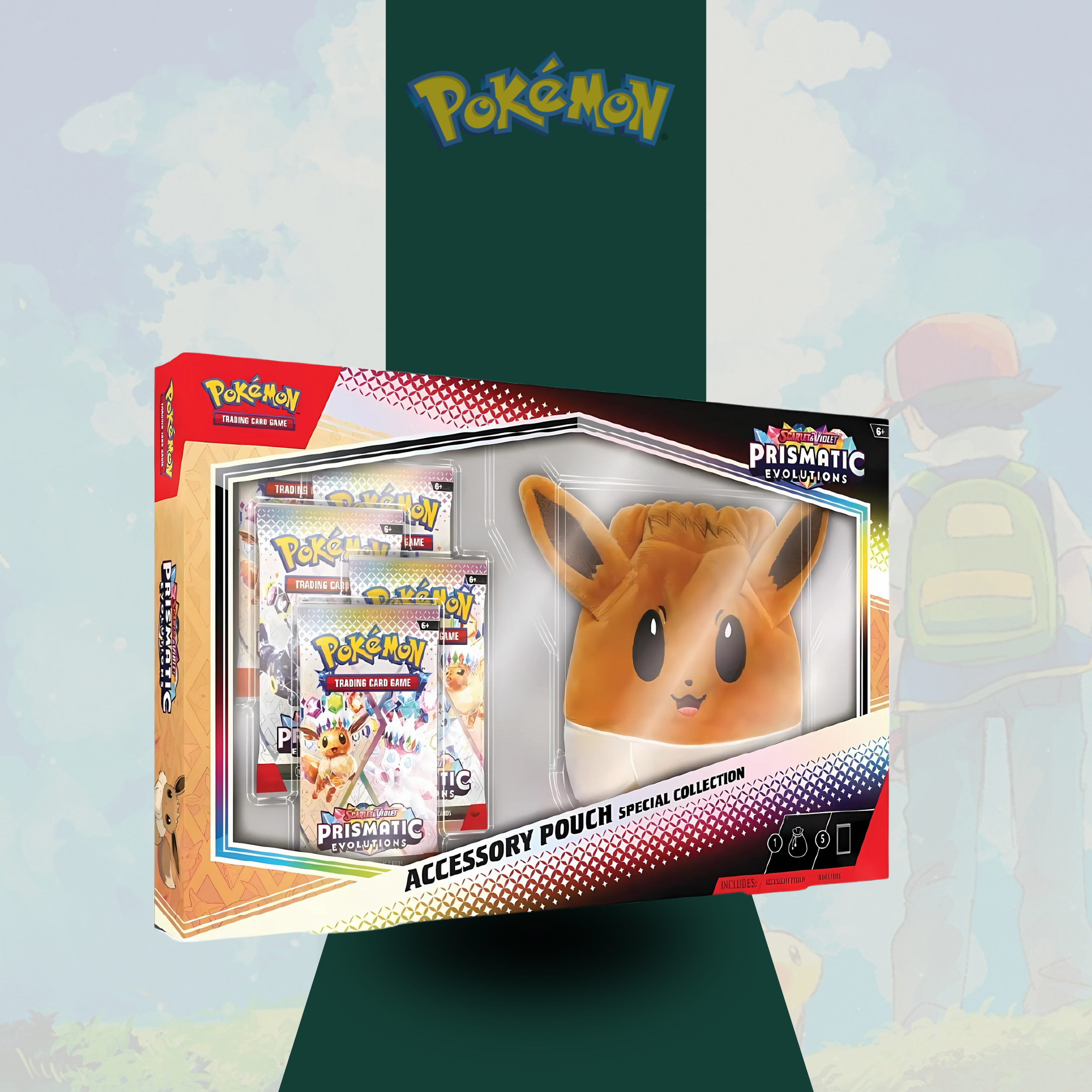 Scarlet & Violet—Prismatic Evolutions Accessory Pouch Special Collection