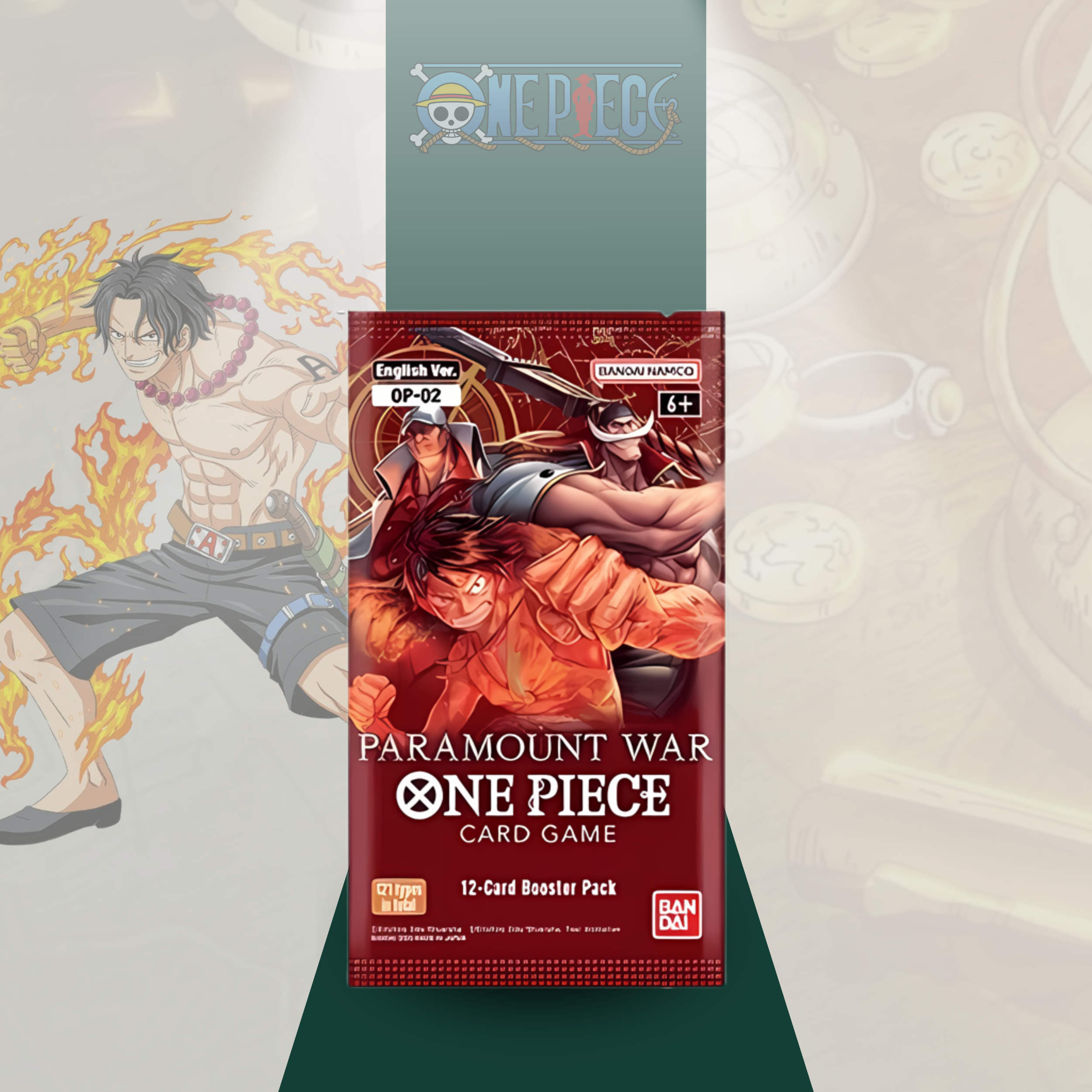 One Piece -  Paramount War (OP-02) SIGNLE BOOSTER PACK