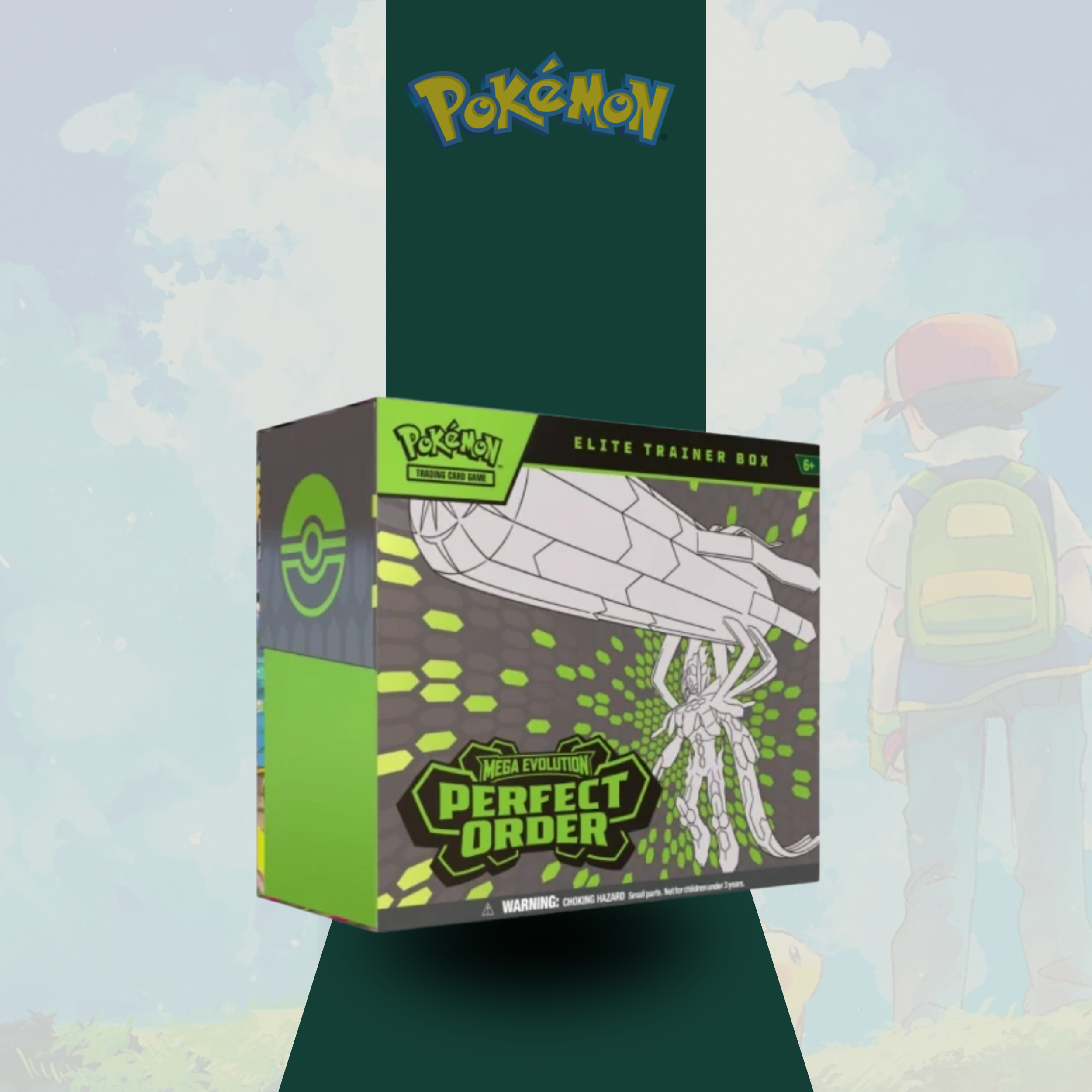 Pokémon TCG Mega Evolution: Perfect Order Elite Trainer Box – ME03 (Sealed)