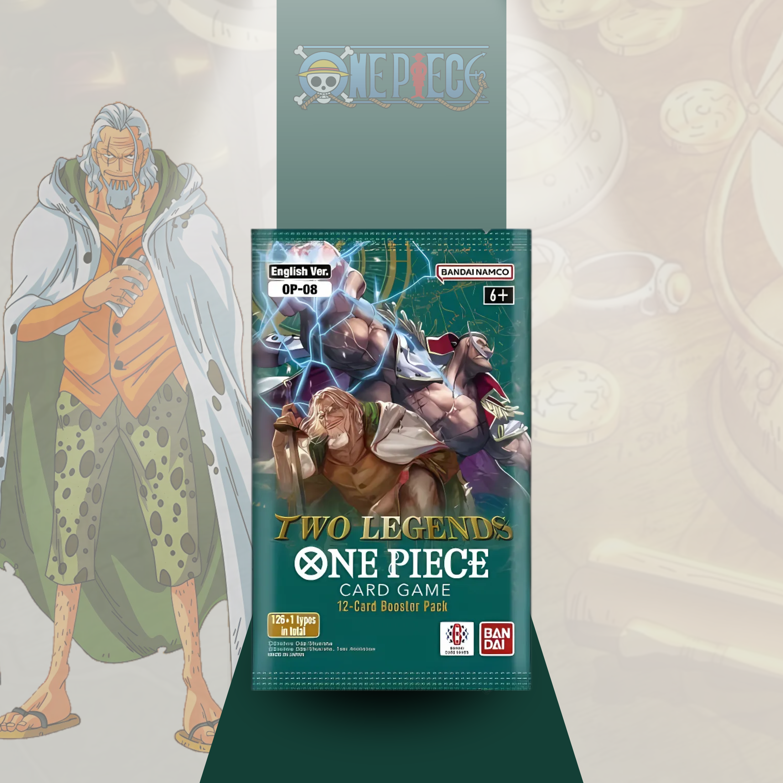 One Piece - Two Legends Booster Pack (OP-08) SINGLE BOOSTER PACK