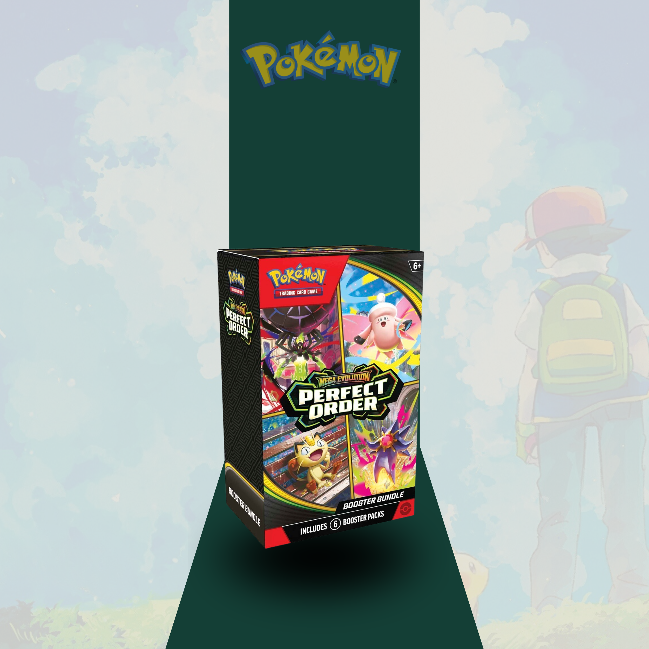 Pokémon TCG Mega Evolution: Perfect Order Booster Bundle – ME03 (Sealed)