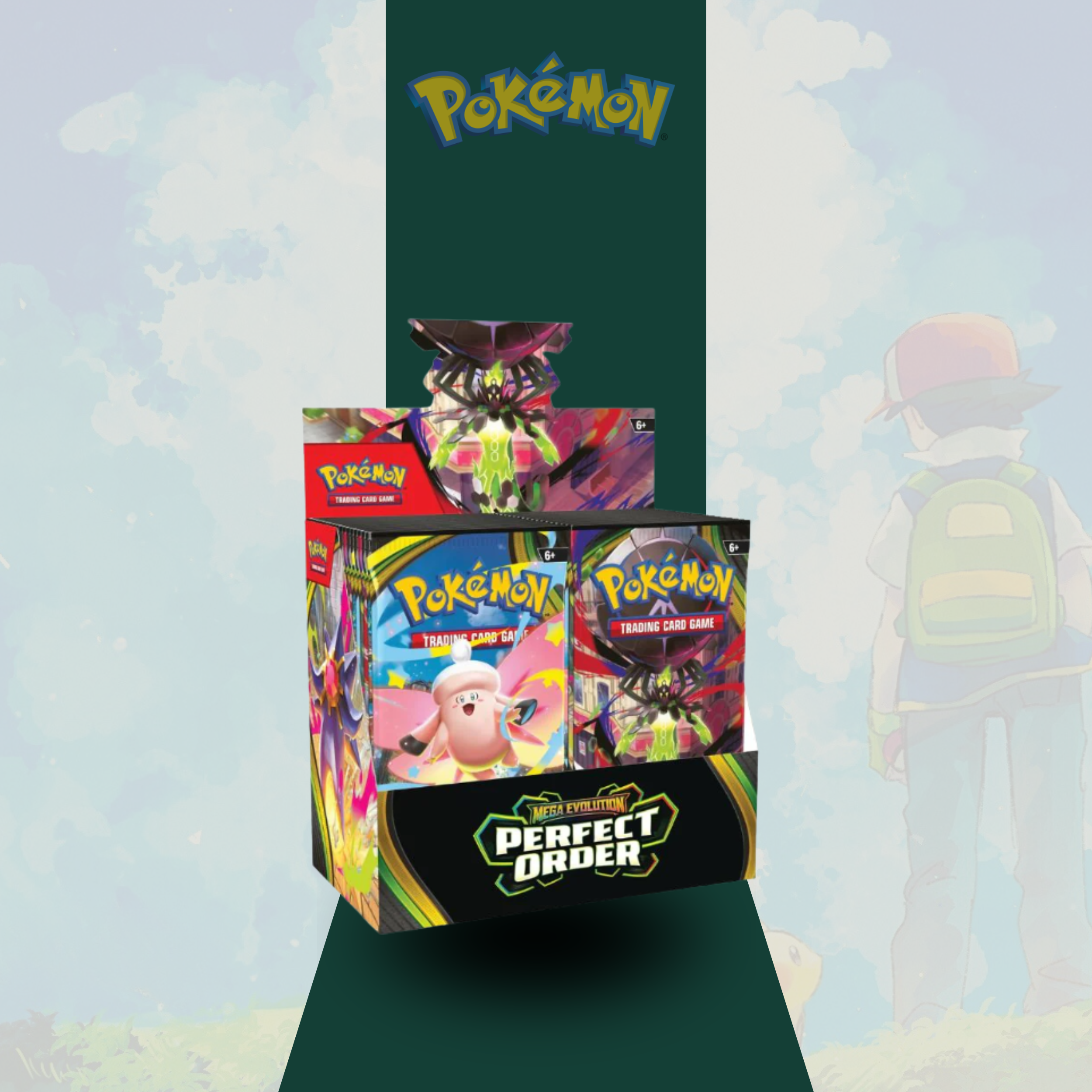 Pokémon TCG Mega Evolution: Perfect Order Booster Box – ME03 (Sealed)
