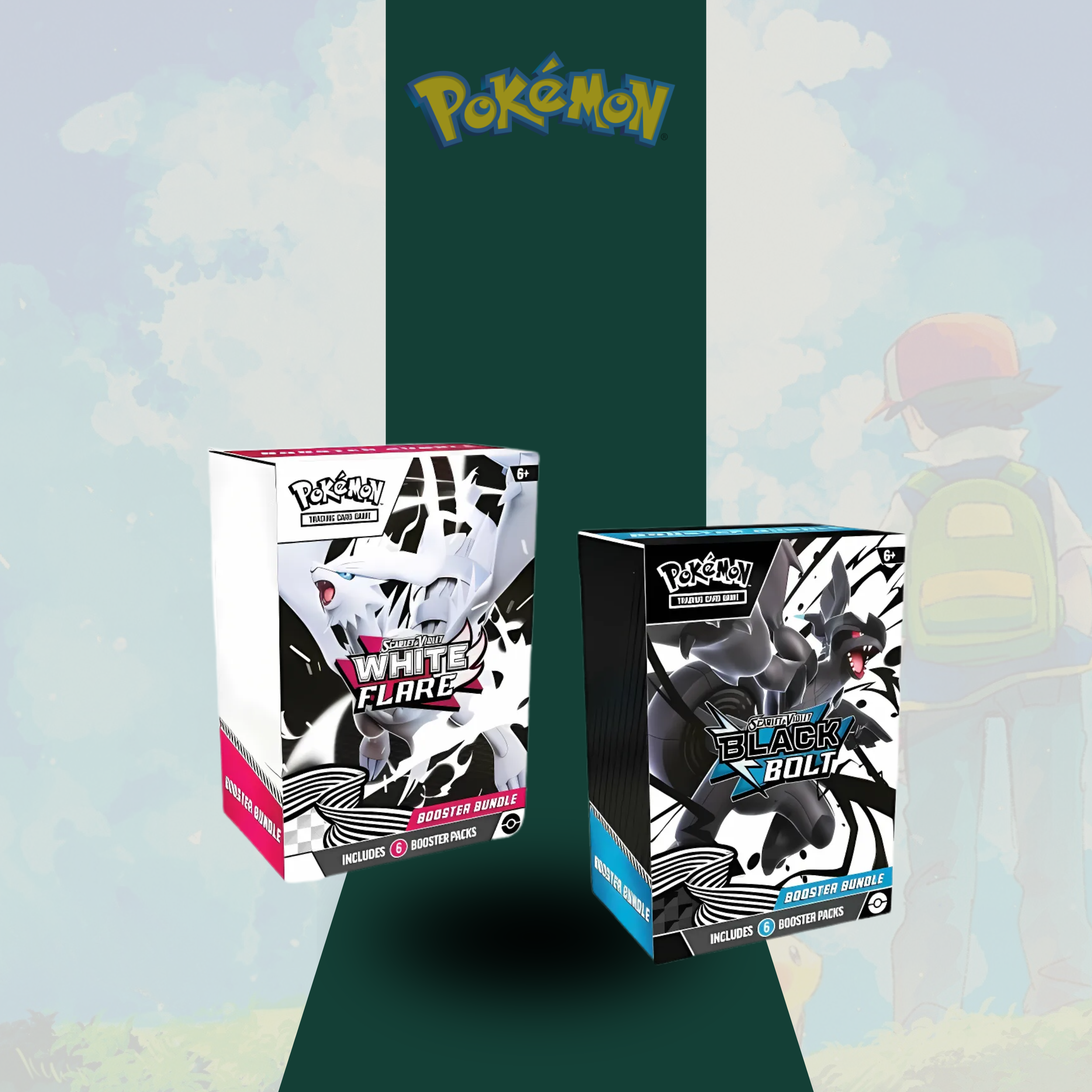 Black Bolt + White Flare Booster Bundles