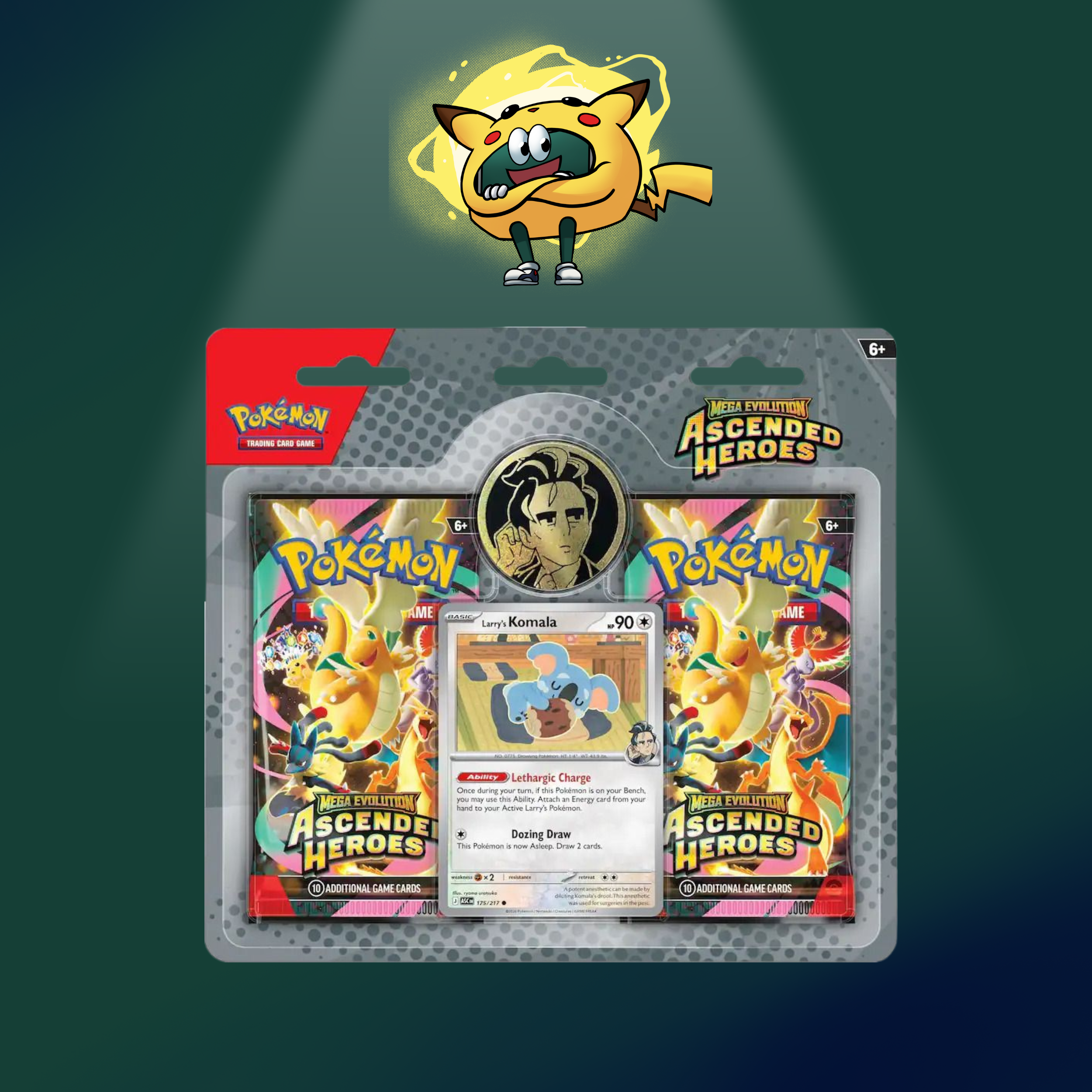 Pokémon TCG: Ascended Heroes Trainer 2 pack Blister