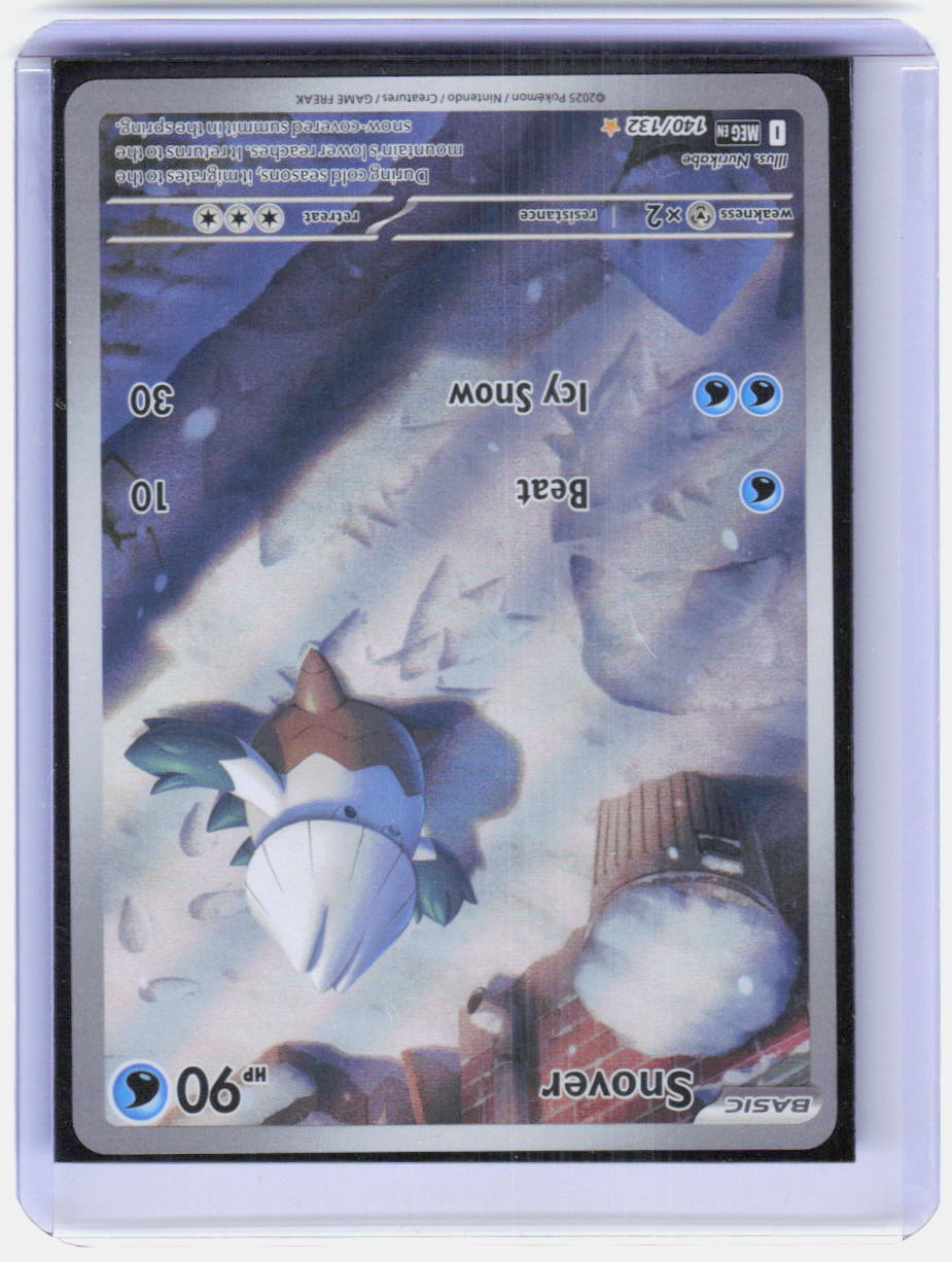 Snover Holo Illustration Rare ME01: Mega Evolution 140/132 NM