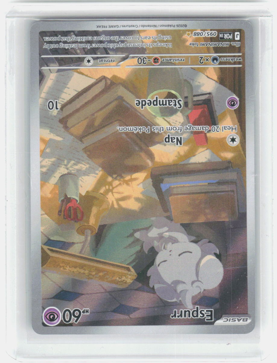Espurr Holo Illustration Rare ME03: Perfect Order 095/088 NM