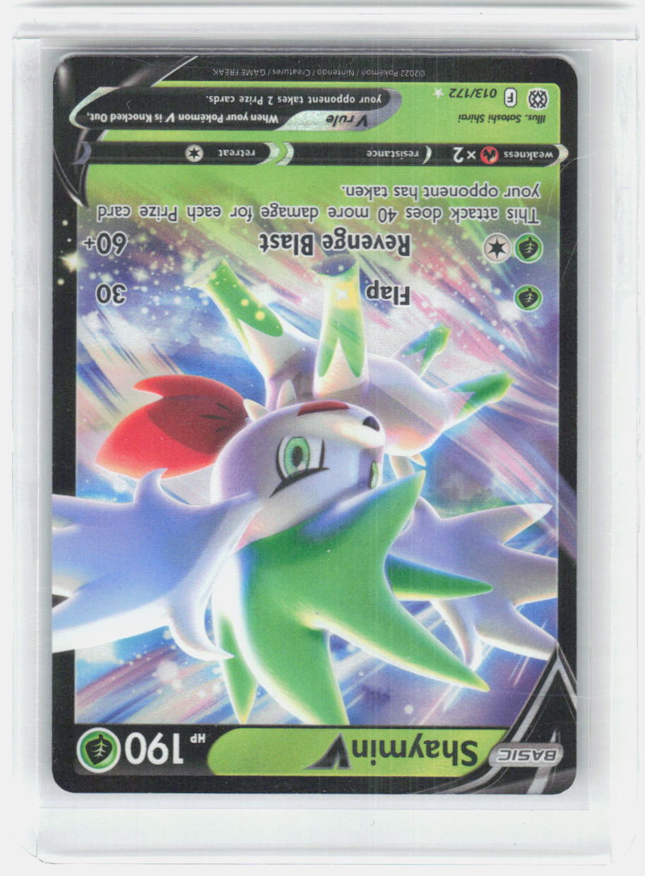 Shaymin V Holo Ultra Rare SWSH09: Brilliant Stars 013/172 NM