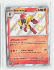 Armarouge Holo Shiny Rare SV: Paldean Fates 115/091 NM