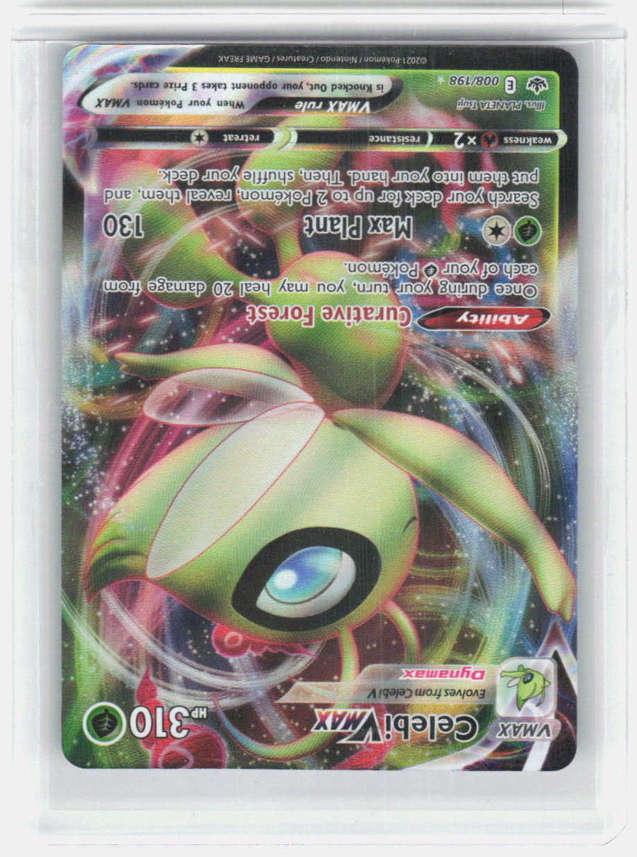Celebi VMAX Holo Ultra Rare SWSH06: Chilling Reign 008/198 NM