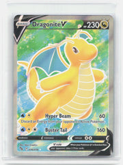 Dragonite V (Full Art) Holo Ultra Rare Pokemon GO 076/078 NM