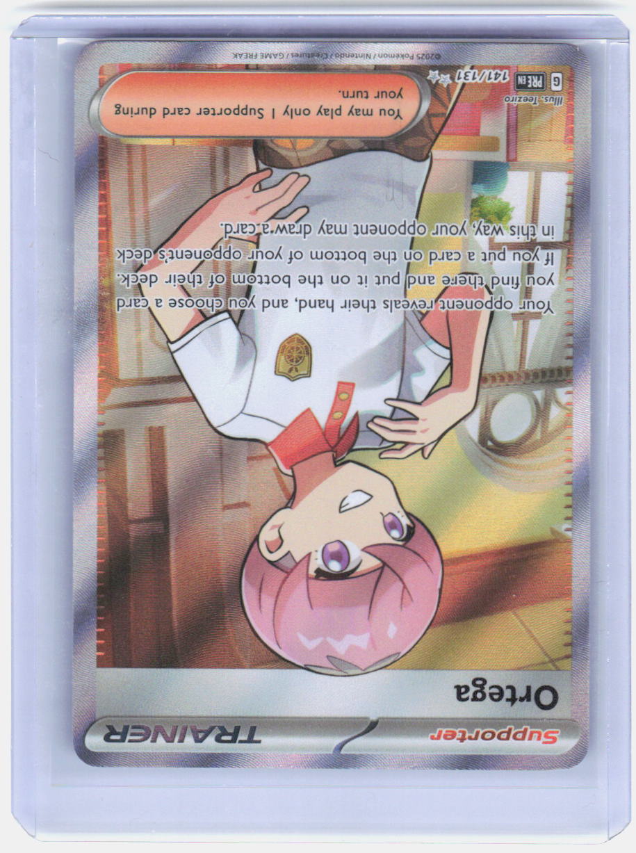 Ortega Holo Ultra Rare SV: Prismatic Evolutions 141/131 NM
