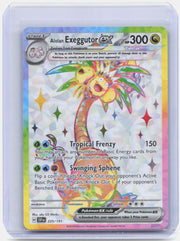 Alolan Exeggutor ex Holo Ultra Rare SV08: Surging Sparks 225/191 NM