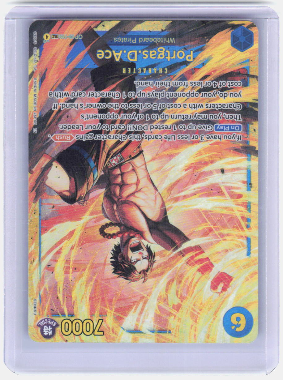 Portgas.D.Ace (119) Foil SEC Carrying On His Will OP13-119 NM