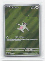 Slakoth Holo Illustration Rare SV08: Surging Sparks 212/191 NM
