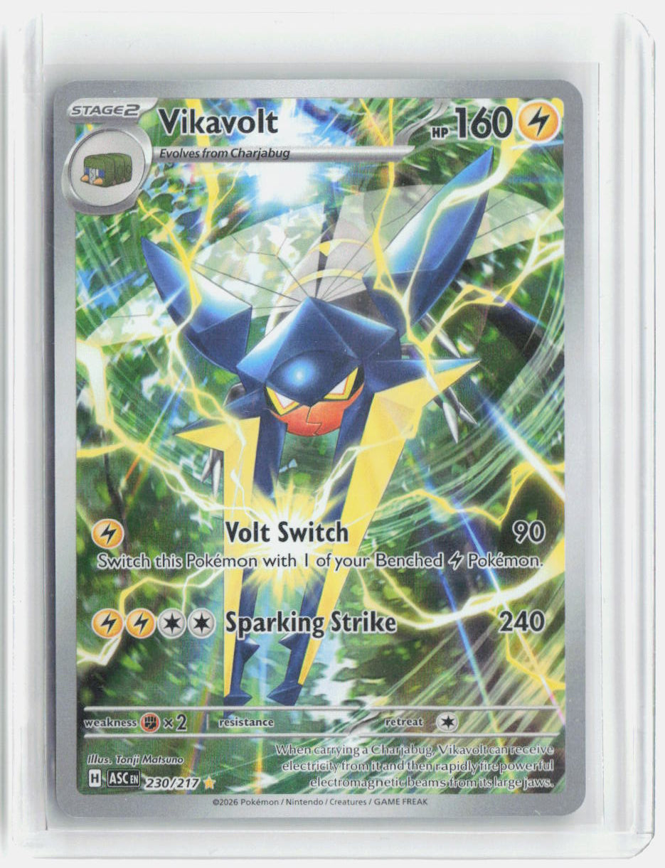 Vikavolt Holo Illustration Rare ME: Ascended Heroes 230/217 NM