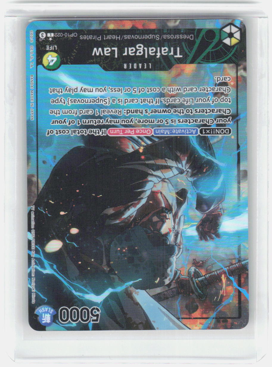 Trafalgar Law (022) (Parallel) Foil L Royal Blood OP10-022 NM