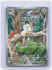 Meowth Holo Illustration Rare ME02: Phantasmal Flames 106/094 NM