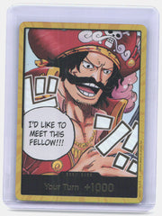 DON!! Card (Gol.D.Roger) (Gold) Foil DON!! Carrying On His Will NM