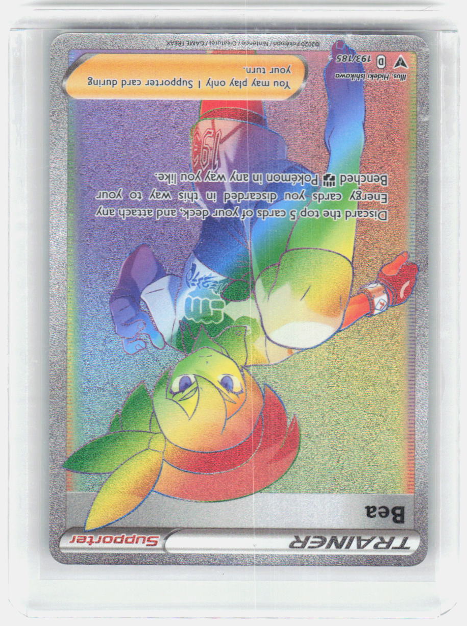 Bea (Secret) Holo Secret Rare SWSH04: Vivid Voltage 193/185 NM