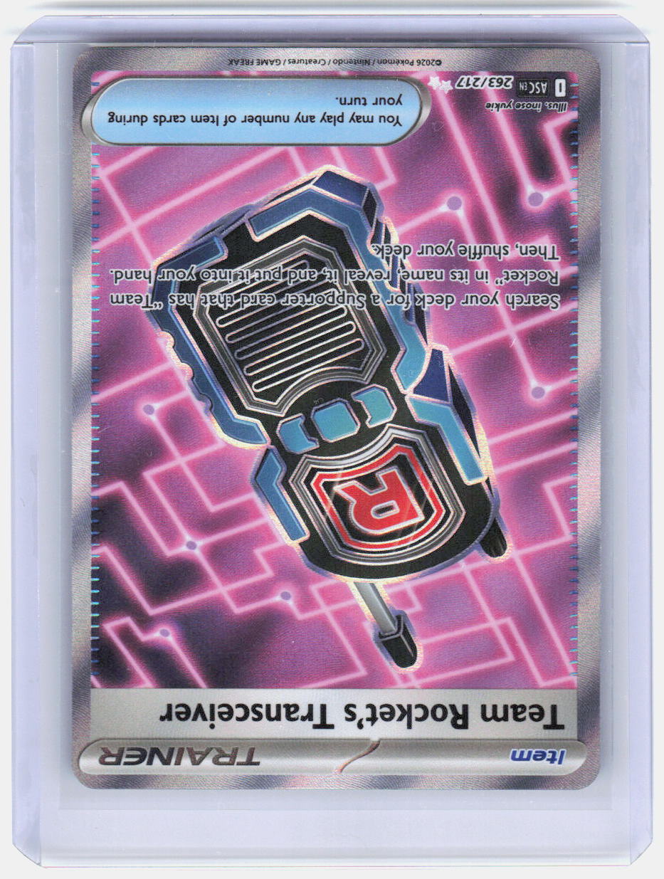 Team Rocket's Transceiver Holo Ultra Rare ME: Ascended Heroes 263/217 NM