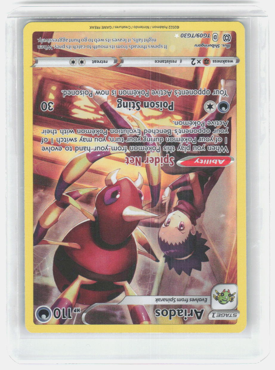 Ariados Holo Ultra Rare SWSH09: Brilliant Stars Trainer Gallery TG09/TG30 NM