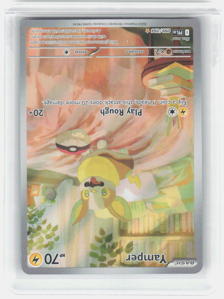 Yamper - Holo Illustration Rare ME02: Phantasmal Flames 099/094 NM