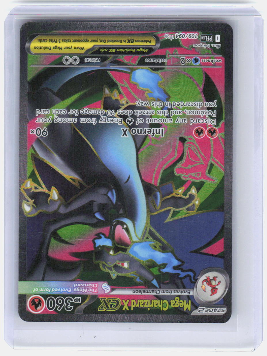Mega Charizard X ex Holo Ultra Rare ME02: Phantasmal Flames 109/094 NM