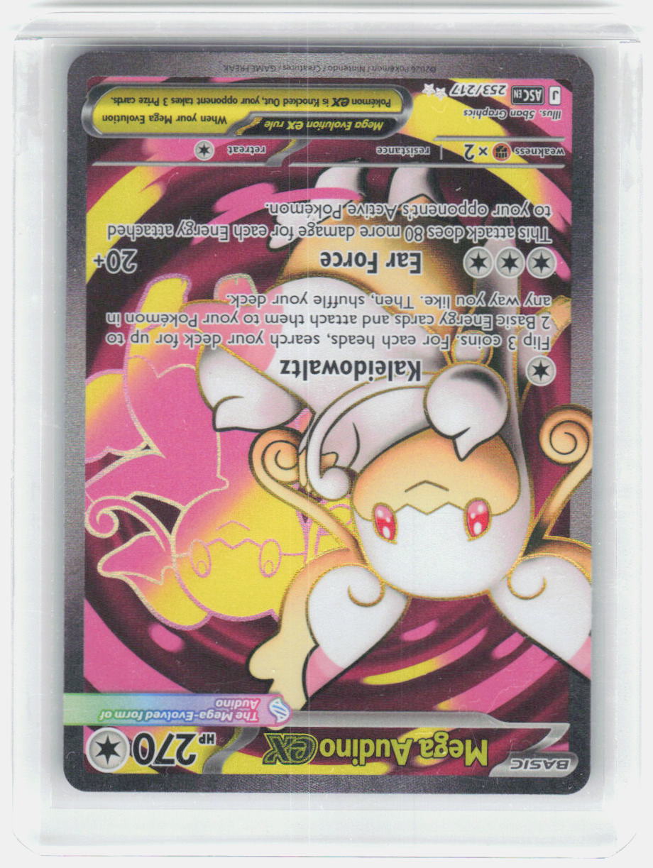 Mega Audino ex Holo Ultra Rare ME: Ascended Heroes 253/217 NM