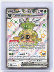 Forretress ex Holo Shiny Ultra Rare SV: Paldean Fates 212/091 NM