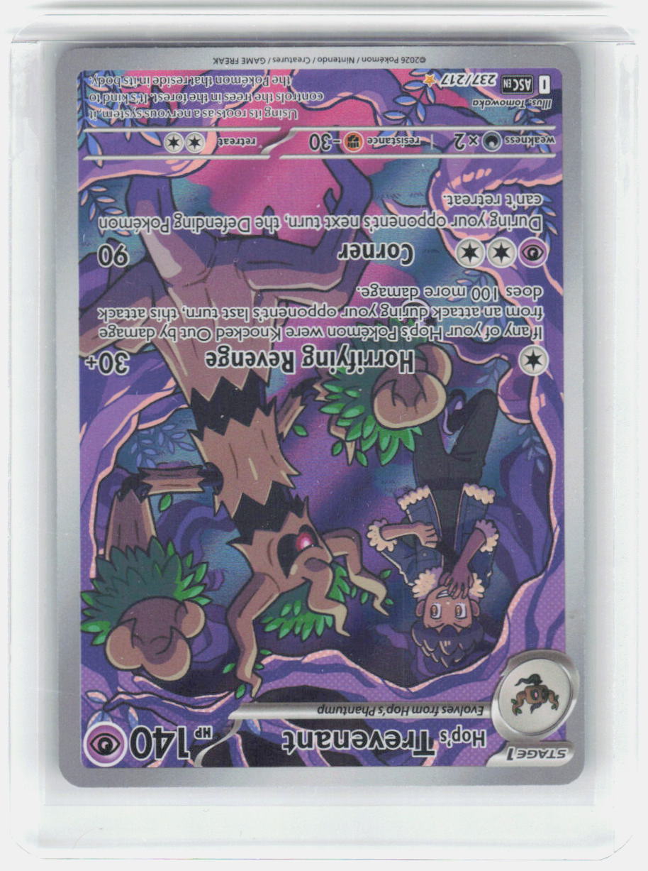 Hop's Trevenant Holo Illustration Rare ME: Ascended Heroes 237/217 NM