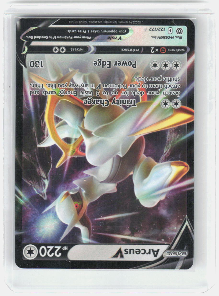 Arceus V Holo Ultra Rare SWSH09: Brilliant Stars 122/172 NM